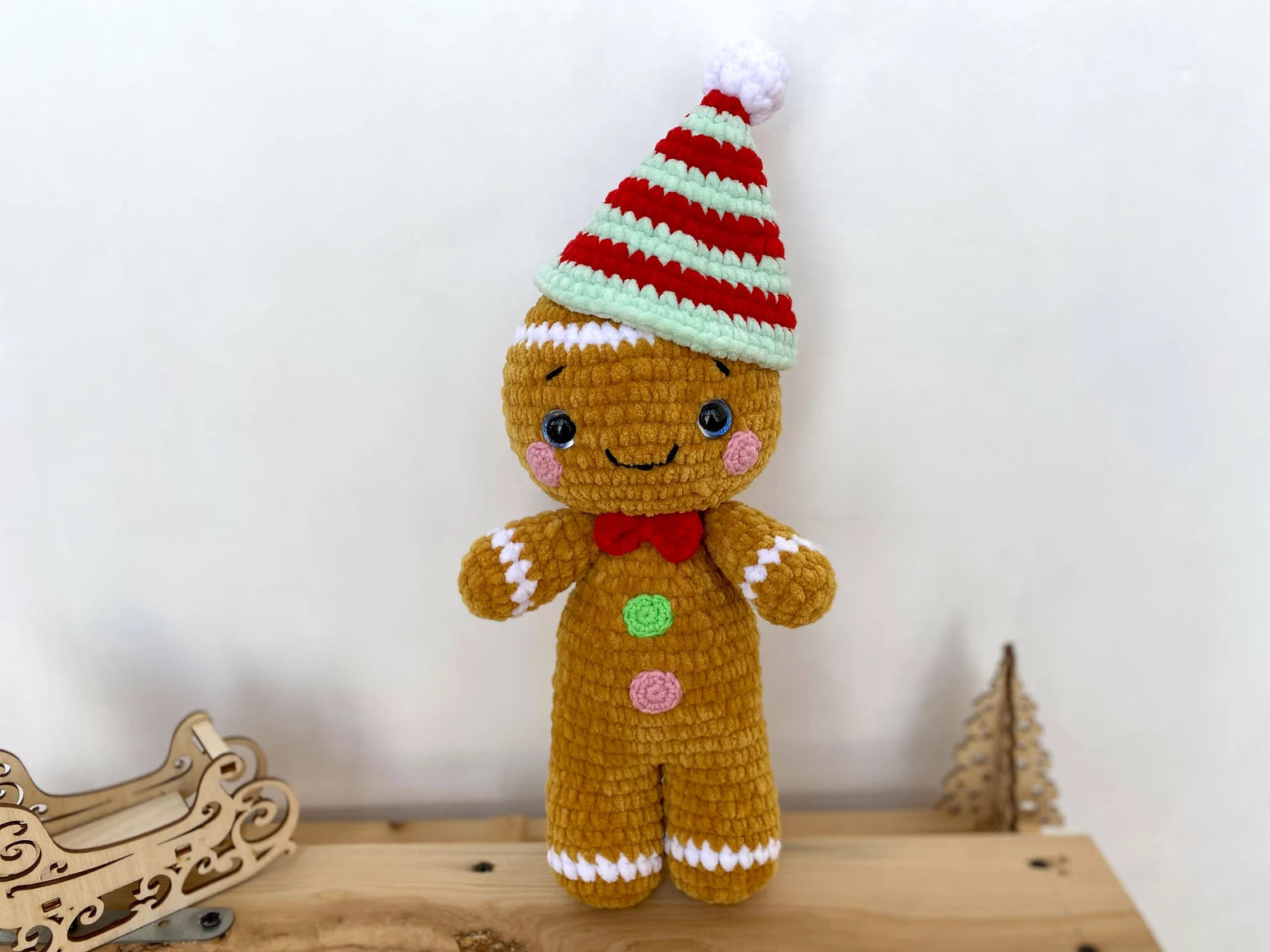 Crochet pattern DEER, GINGERBREAD and SNOWMAN Christmas bundle- New year gift