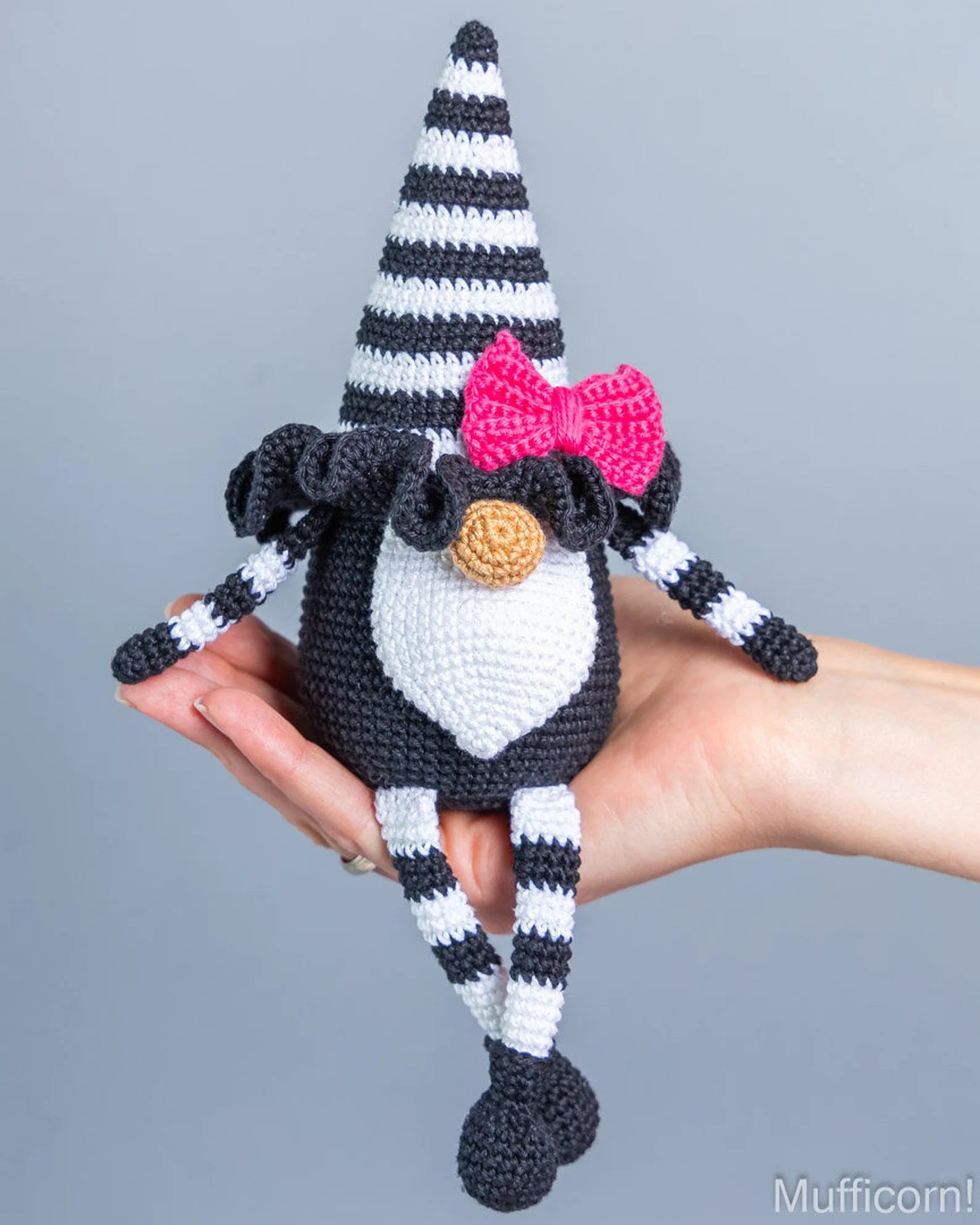 Gnome Witch, Keychain Skull, Gnome with Pumpkin & Amigurumi Witch Crochet – Halloween Patterns Bundle