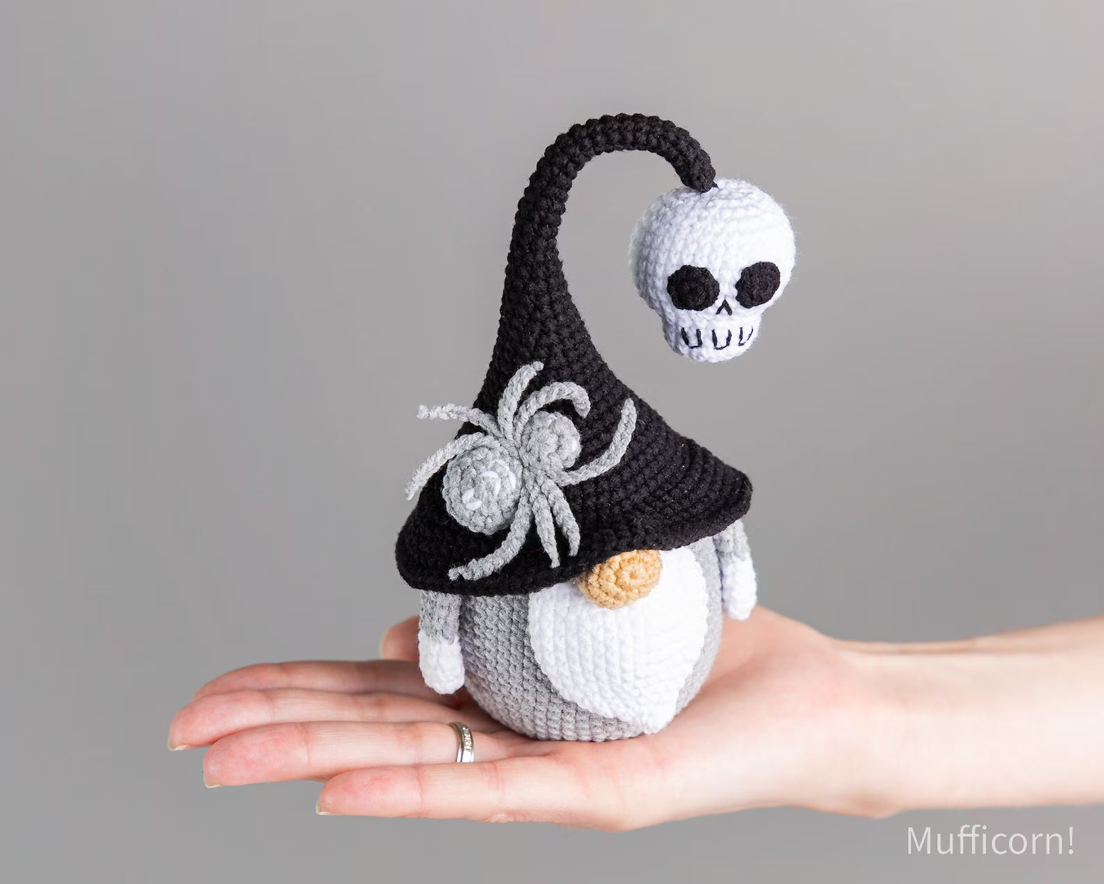 Gnome, Spider & Skeleton Halloween Crochet Digital Patterns