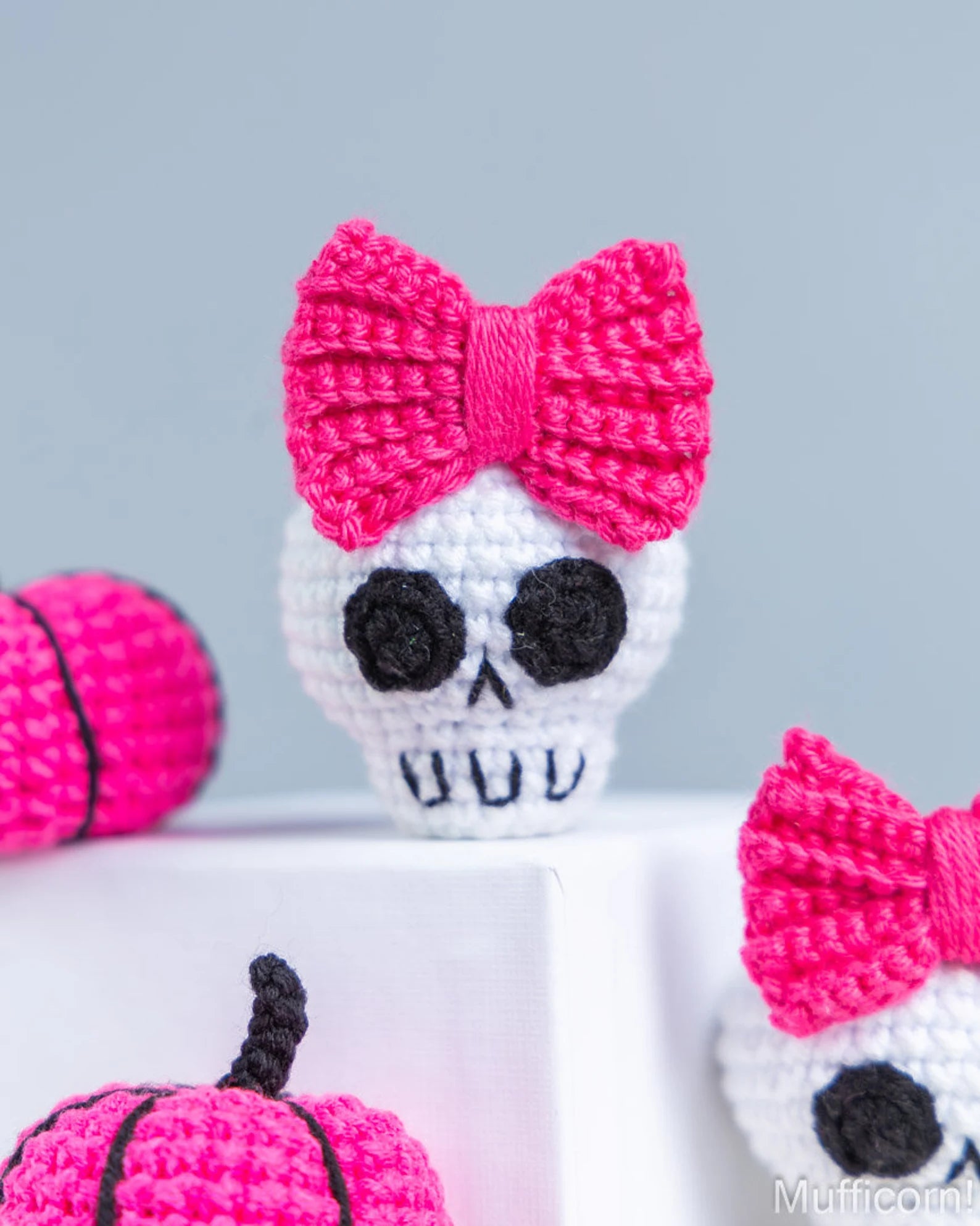 Gnome Witch, Keychain Skull, Gnome with Pumpkin & Amigurumi Witch Crochet – Halloween Patterns Bundle