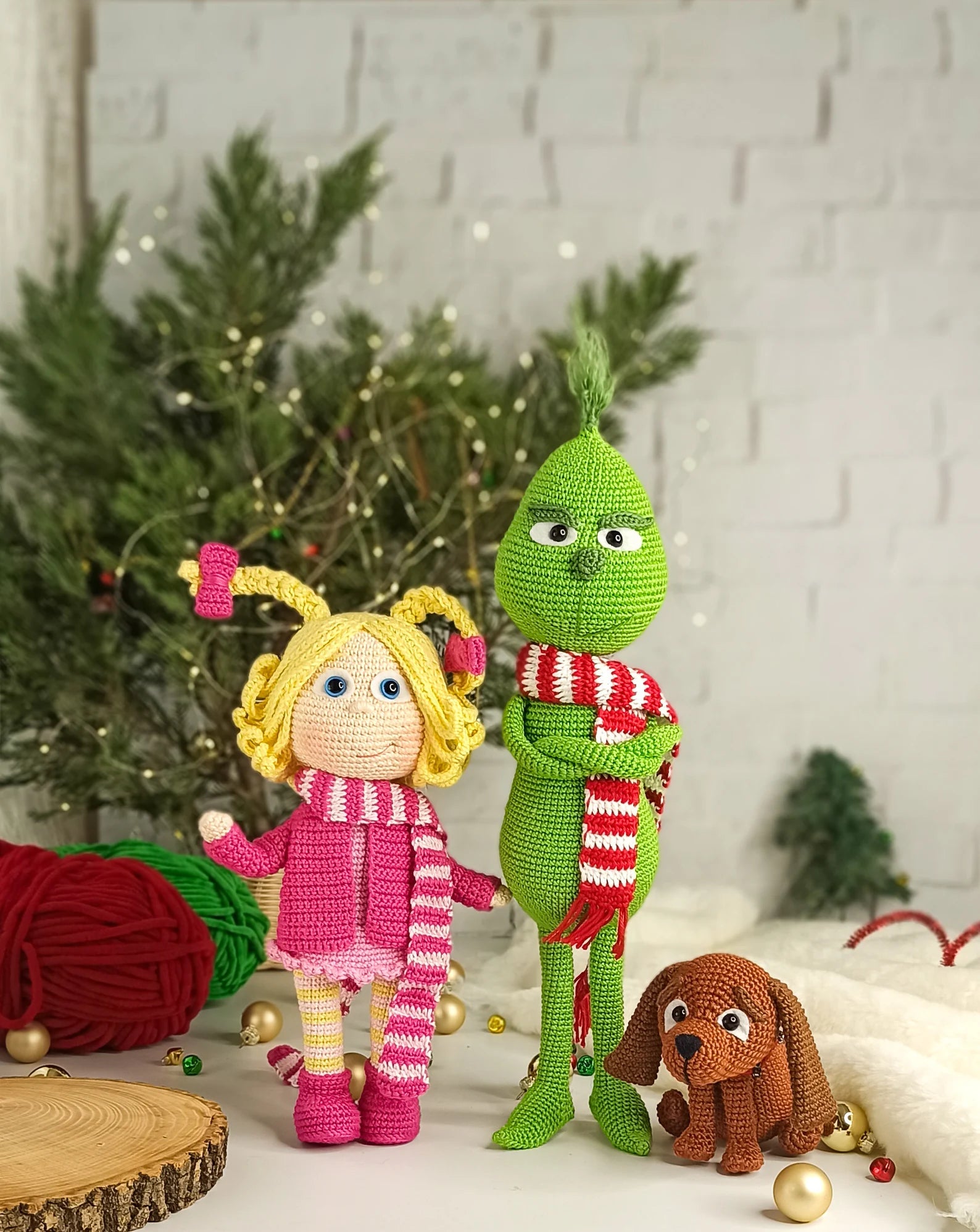 Crochet Amigurumi The christmas thief,Crochet green villain, Amigurumi Christmas
