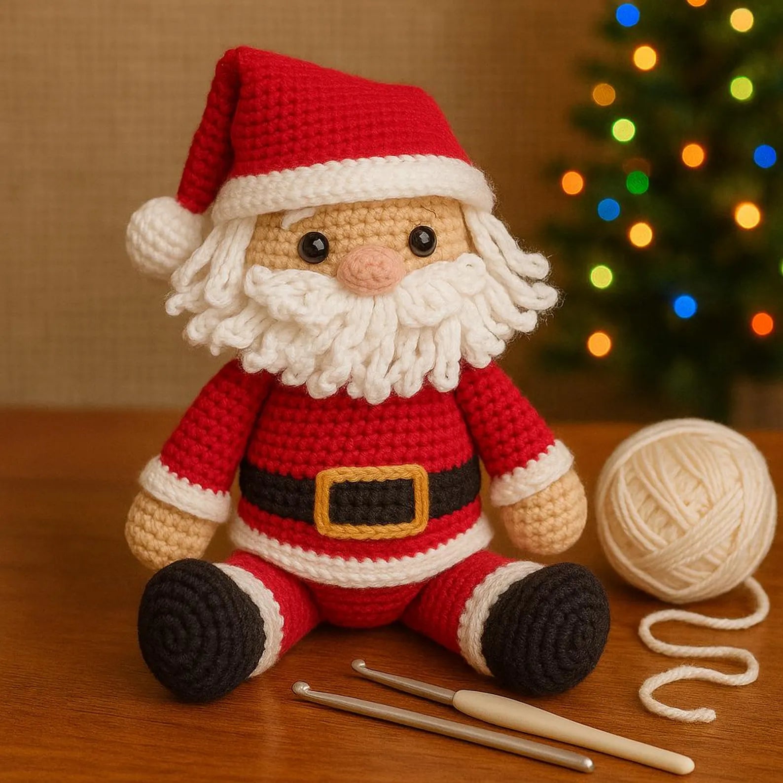 Santa Christmas Crochet, Magic Santa Crochet Pattern In English