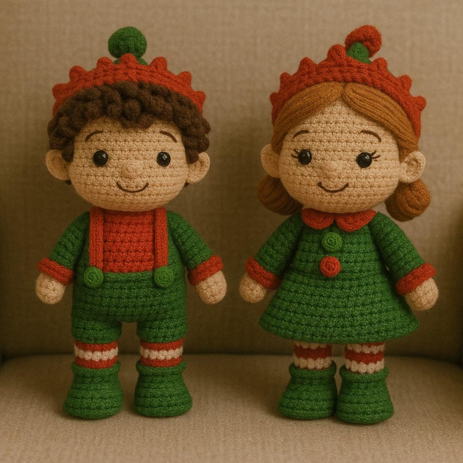 4-in-1 Christmas Crochet Pattern Bundle | Santa, Elves & Holiday Cheer