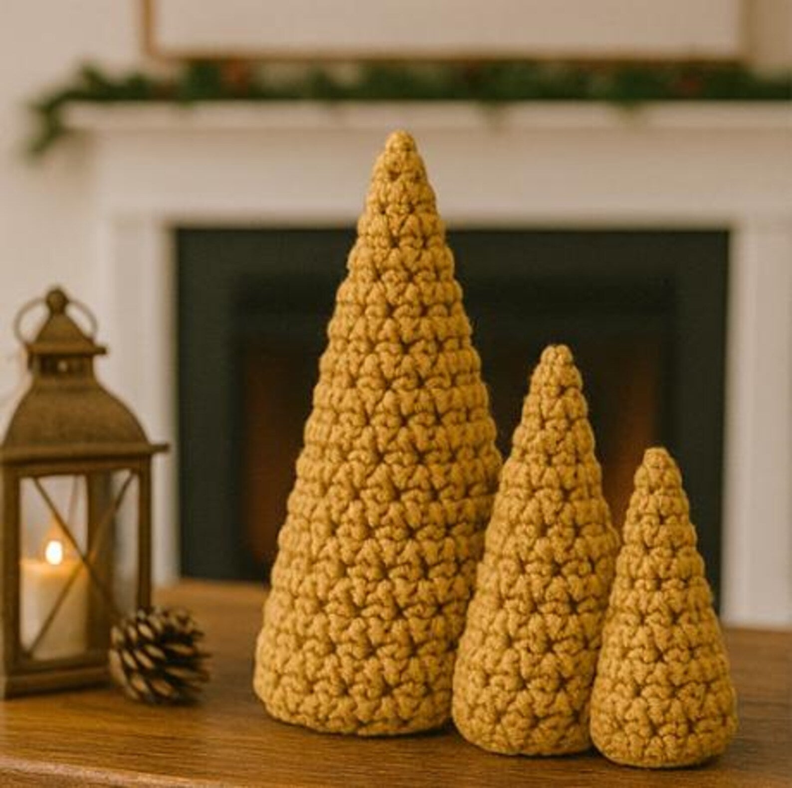 Crochet Christmas Tree Pattern | Holiday Decor PDF | Easy Beginner Crochet Pattern