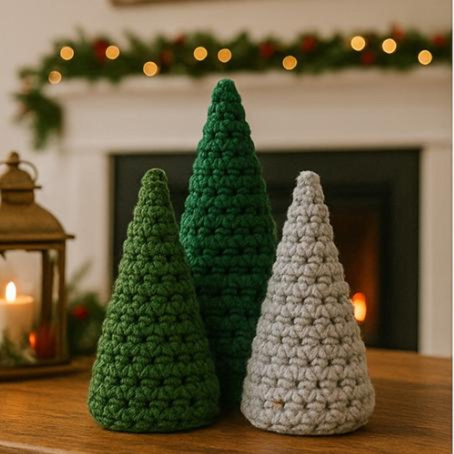 Crochet Christmas Tree Pattern | Holiday Decor PDF | Easy Beginner Crochet Pattern